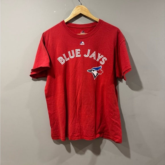 Majestic Other - Troy Tulowitzki Toronto Blue Jays Canada Day T-Shirt